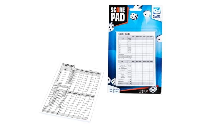 Scoreblok 50 Vellen 1 Scoreblok 50 Vellen