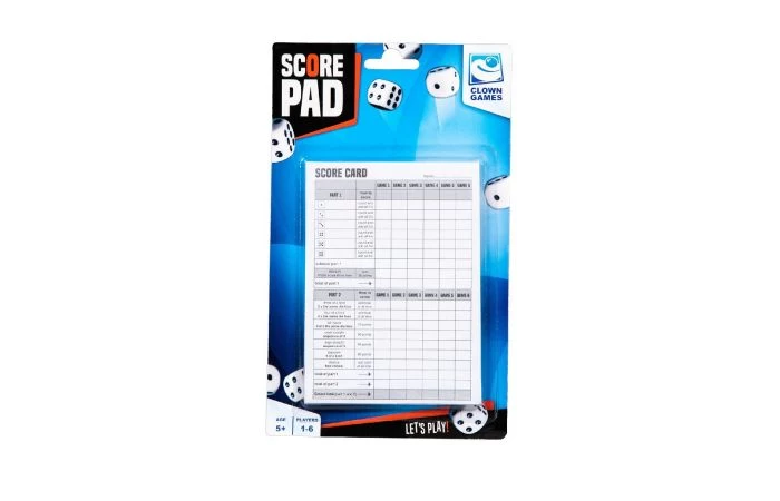 Scoreblok 50 Vellen 2 Scoreblok 50 Vellen - Afbeelding 2