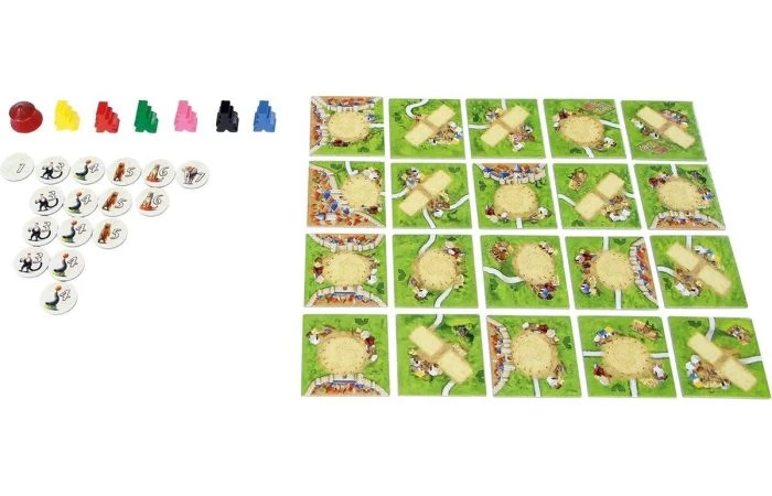 999 Games Carcassonne Het Circus Uitbreiding 4 999 Games Carcassonne Het Circus Uitbreiding - Afbeelding 4