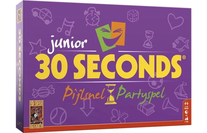 999 Games 30 Seconds Junior Bordspel 1 999 Games 30 Seconds Junior Bordspel