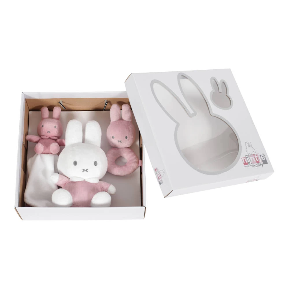 TiAmo Nijntje Pink Baby Rib Cadeauset - Roze 5 TiAmo Nijntje Pink Baby Rib Cadeauset - Roze - Afbeelding 5