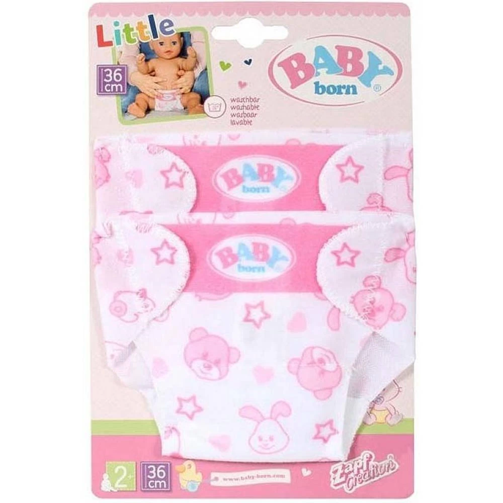 BABY Born Kleine Luiers Set Van 2 - 36 Cm 2 BABY Born Kleine Luiers Set Van 2 - 36 Cm - Afbeelding 2
