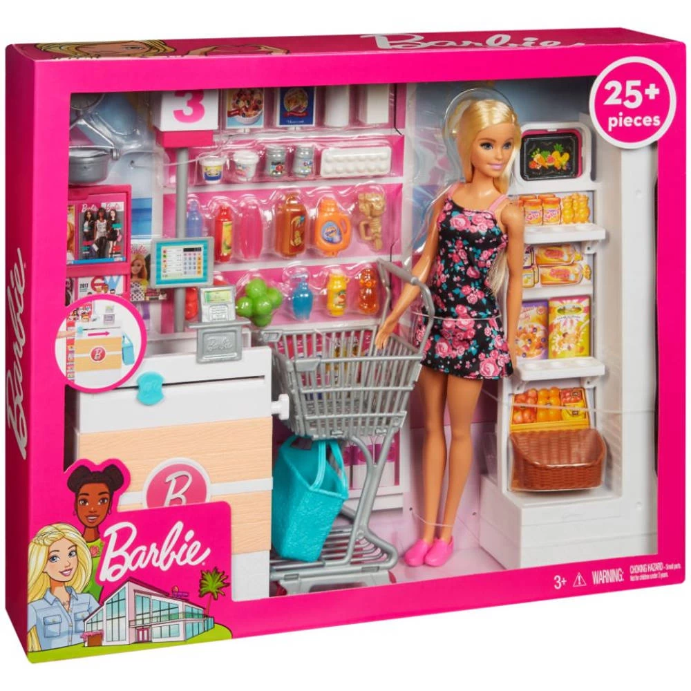 Barbie Supermarkt Speelset 2 Barbie Supermarkt Speelset - Afbeelding 2