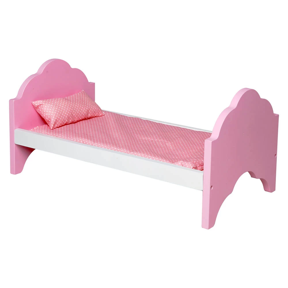 No Brand Eenpersoons Poppenbed Met Matras 1 No Brand Eenpersoons Poppenbed Met Matras