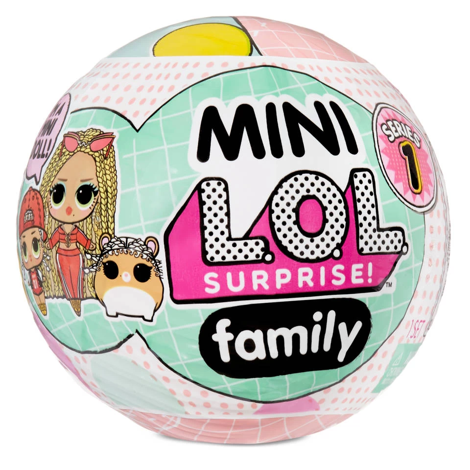 L.O.L. Surprise! Minifamilie Speelsetverzameling 1 L.O.L. Surprise! Minifamilie Speelsetverzameling