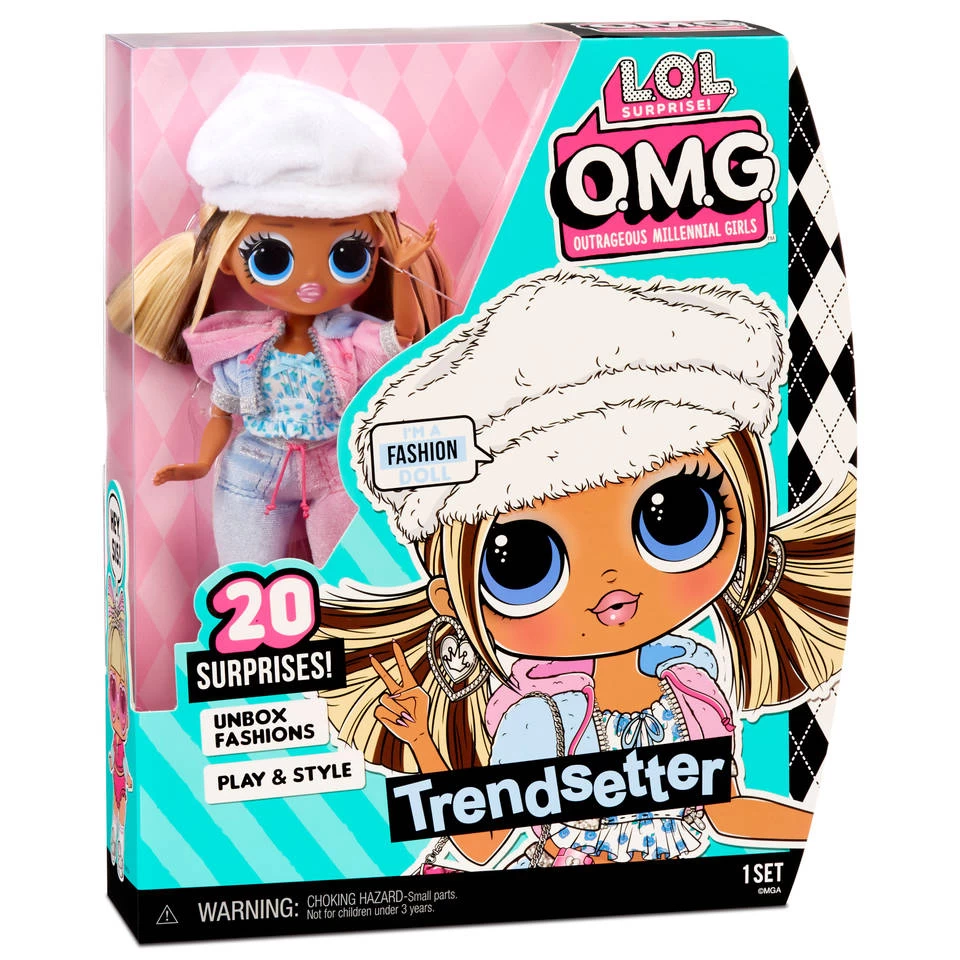 L.O.L. Surprise! O.M.G Modepop Trendsetter Met 20 Verrassingen 6 L.O.L. Surprise! O.M.G Modepop Trendsetter Met 20 Verrassingen - Afbeelding 6