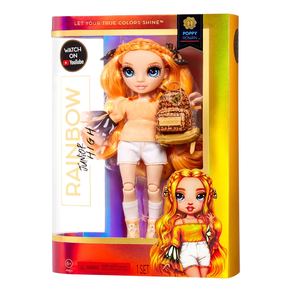 Rainbow High Junior High Pop Poppy Rowan 4 Rainbow High Junior High Pop Poppy Rowan - Afbeelding 4