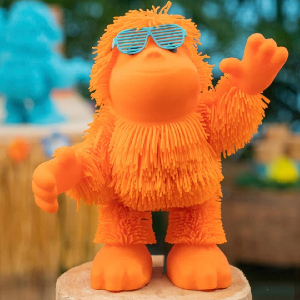 Jiggly Pets Tan-Tan Orang-oetan 4 Jiggly Pets Tan-Tan Orang-oetan - Afbeelding 4