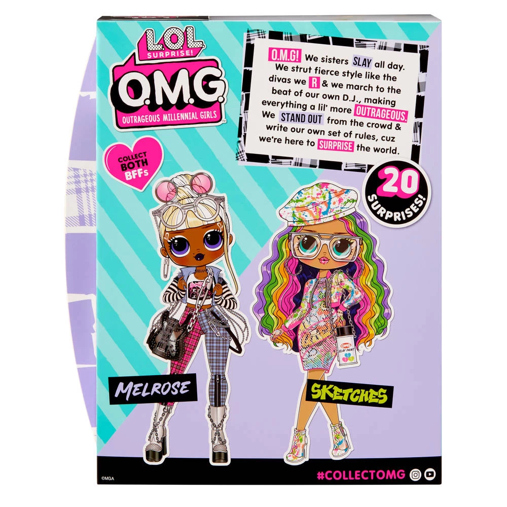 L.O.L. Surprise! O.M.G. Core S6 Melrose 6 L.O.L. Surprise! O.M.G. Core S6 Melrose - Afbeelding 6