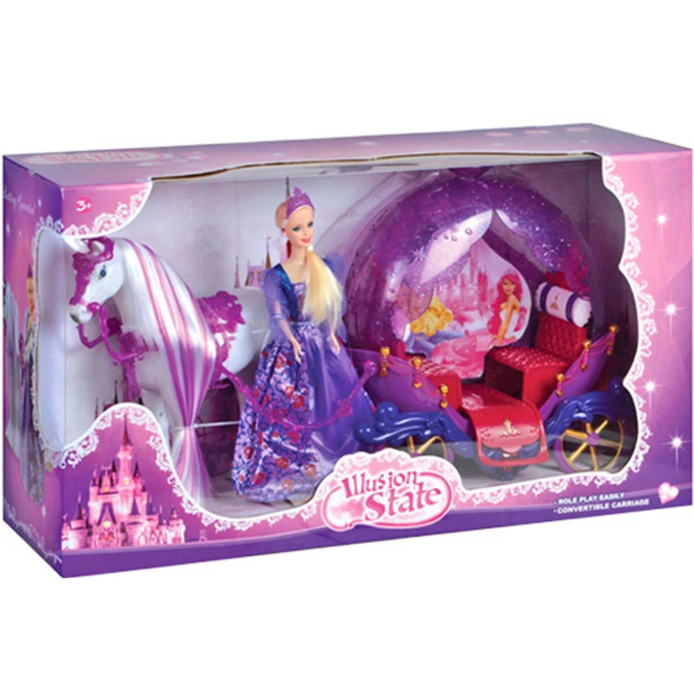 No Brand Tienerpop Met Paard En Wagen 1 No Brand Tienerpop Met Paard En Wagen