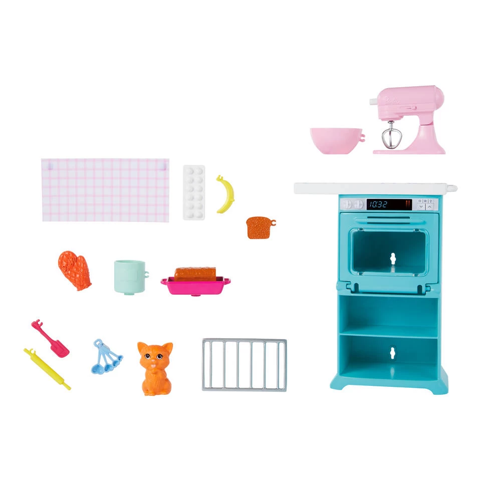 Barbie Keuken Speelset 2 Barbie Keuken Speelset - Afbeelding 2