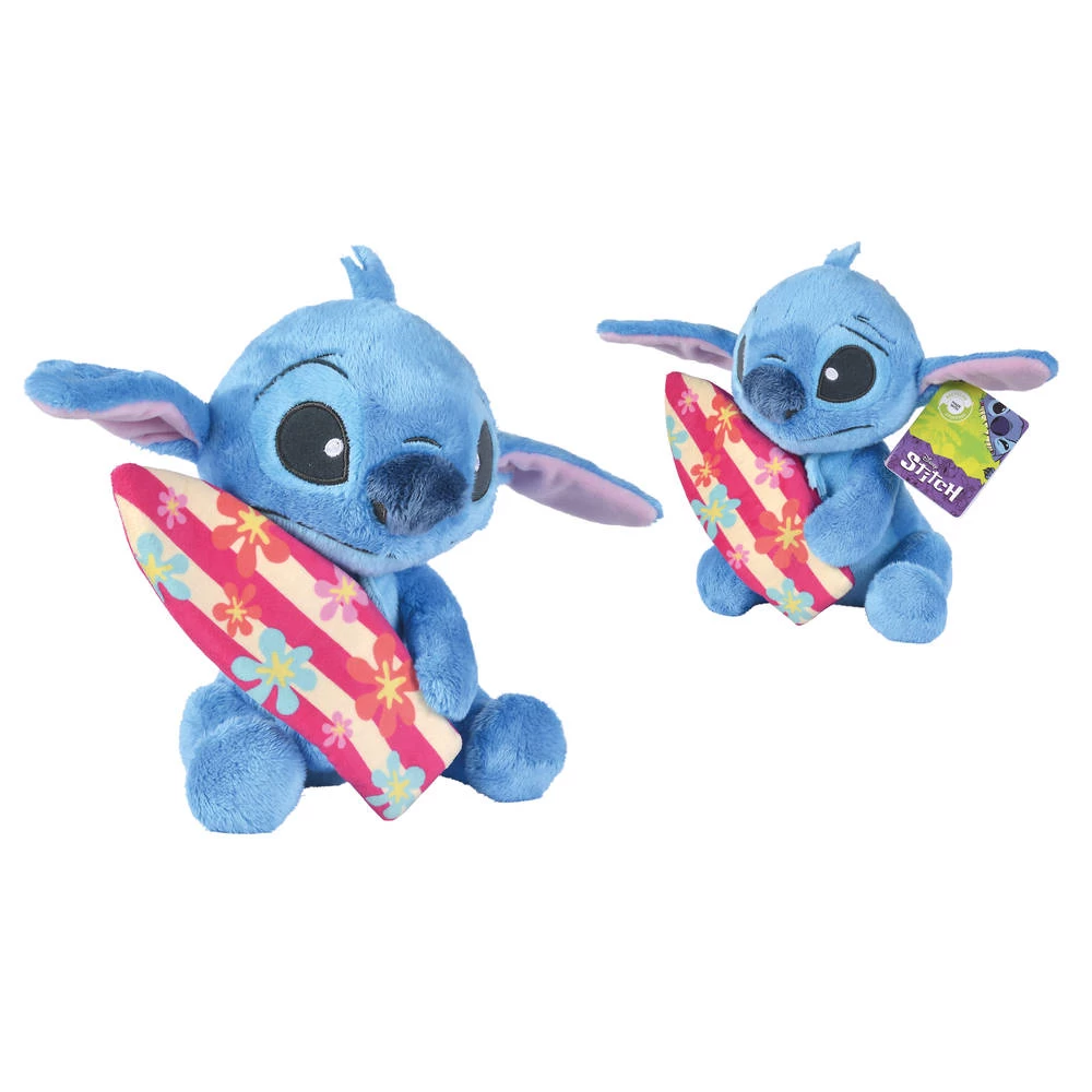 No Brand Disney Stitch Knuffel Met Surfplank - 25 Cm 4 No Brand Disney Stitch Knuffel Met Surfplank - 25 Cm - Afbeelding 4