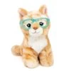 No Brand Studio Pets Rayben Knuffelkat Met Bril - 16 Cm