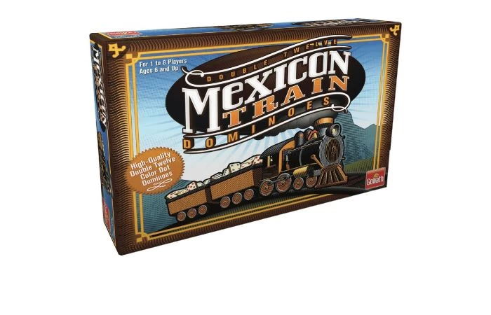 Goliath Mexican Train Dominoes 2 Goliath Mexican Train Dominoes - Afbeelding 2