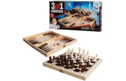 3-In-1 Spellendoos Hout