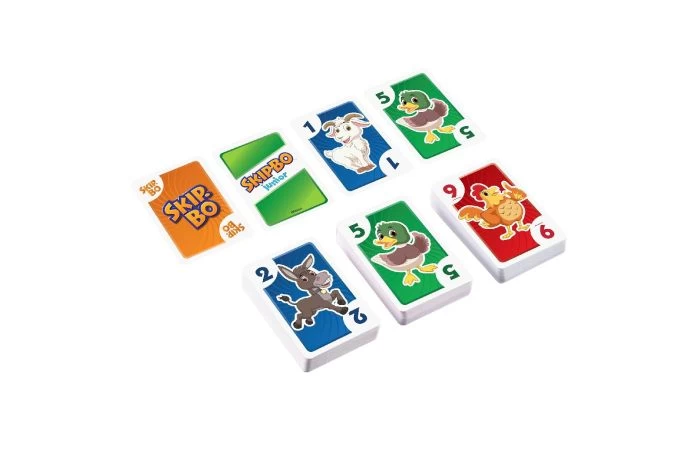 MATTEL Skip-Bo Junior 2 MATTEL Skip-Bo Junior - Afbeelding 2