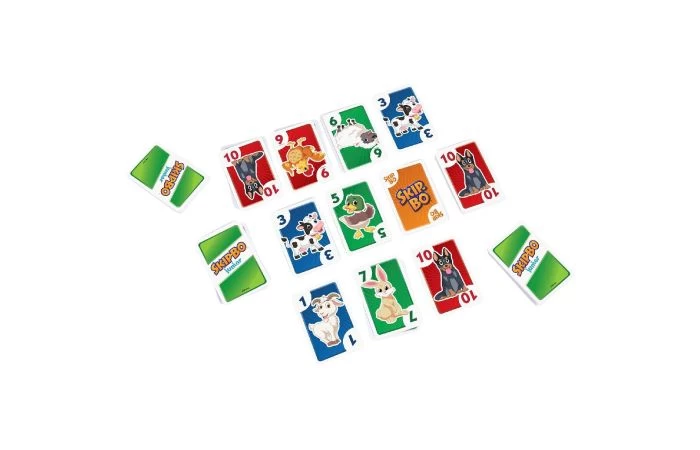 MATTEL Skip-Bo Junior 3 MATTEL Skip-Bo Junior - Afbeelding 3