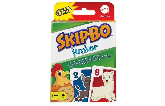 MATTEL Skip-Bo Junior 4 MATTEL Skip-Bo Junior - Afbeelding 4