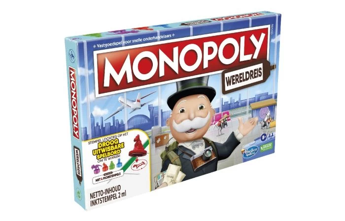 Hasbro Monopoly Wereldreis 2 Hasbro Monopoly Wereldreis - Afbeelding 2