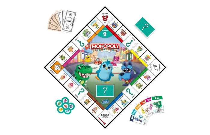 Hasbro Mijn Eerste Monopoly 3 Hasbro Mijn Eerste Monopoly - Afbeelding 3