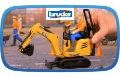 Bruder 62002 JCB Microkraan Met Bestuurder -Bruder Winkel 217dfe598218efe821d9bb5743c6d145acd0aac11e54aa45ae6163fc761c45b0
