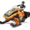 Bruder 63101 Snowmobil Met Bestuurder En Accessoires