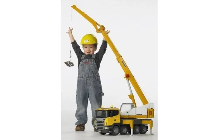 Bruder 3570 Scania Liebherr Telescoopkraan 11 Bruder 3570 Scania Liebherr Telescoopkraan - Afbeelding 11