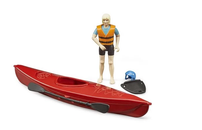 Bruder 63155 Kajak Met Kajakker 3 Bruder 63155 Kajak Met Kajakker - Afbeelding 3