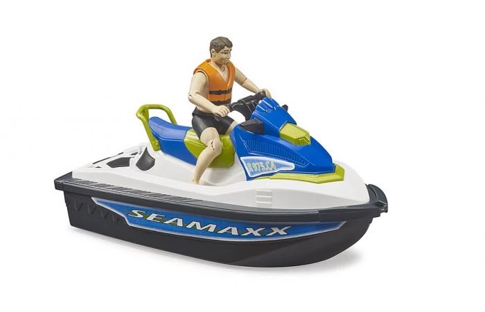 Bruder 63151 Bworld Waterscooter Met Bestuurder 2 Bruder 63151 Bworld Waterscooter Met Bestuurder - Afbeelding 2