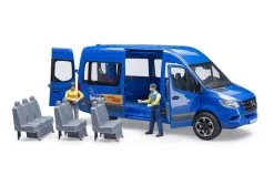 Bruder 2670 MB Sprinter Transfer Met Chauffeur En Passagier -Bruder Winkel 49