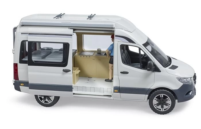 Bruder 2670 MB Sprinter Camper With Driver 2 Bruder 2670 MB Sprinter Camper With Driver - Afbeelding 2