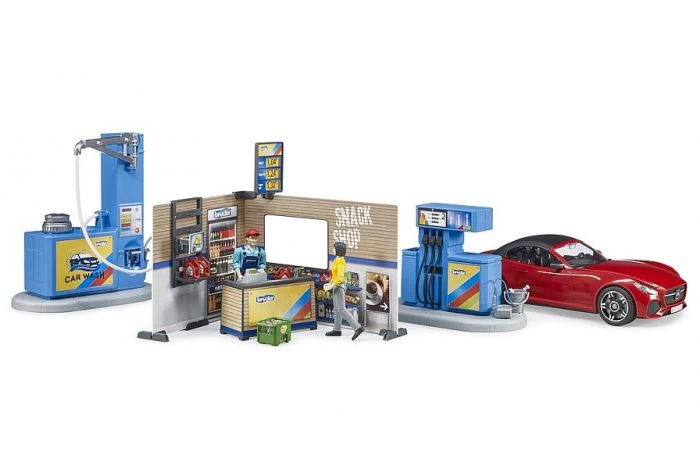 Bruder 62111 Bworld Tankstation 1 Bruder 62111 Bworld Tankstation