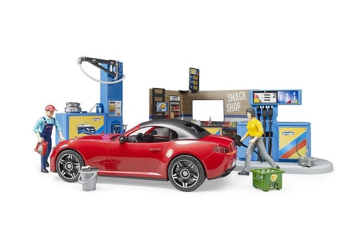 Bruder 62111 Bworld Tankstation 3 Bruder 62111 Bworld Tankstation - Afbeelding 3