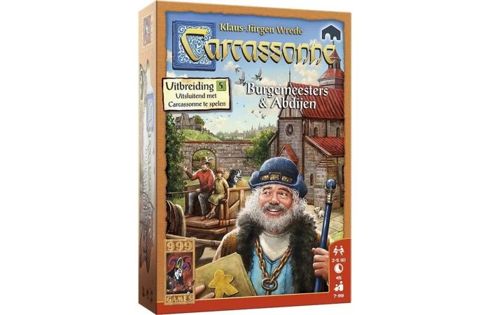 999 Games Carcassonne De Burgemeester En Abdijen Uitbreiding 1 999 Games Carcassonne De Burgemeester En Abdijen Uitbreiding