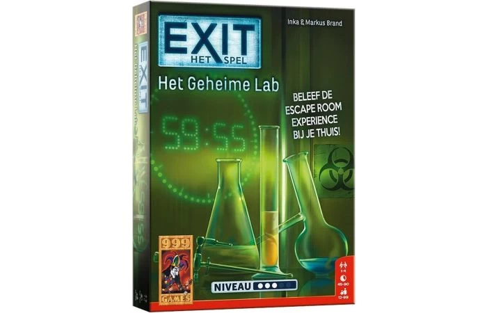 999 Games Exit - Het Geheime Lab 1 999 Games Exit - Het Geheime Lab