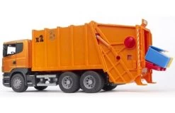 Bruder 3560 Scania Oranje Vuilniswagen -Bruder Winkel 8574939484f2e0629fc8f06ed409895713ae093cc2ca714474a7131e7db074ec