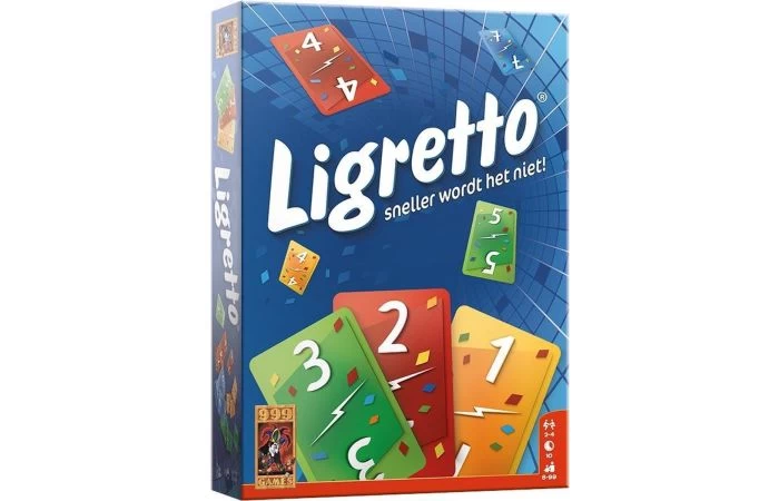 999 Games Ligretto Blauw 1 999 Games Ligretto Blauw