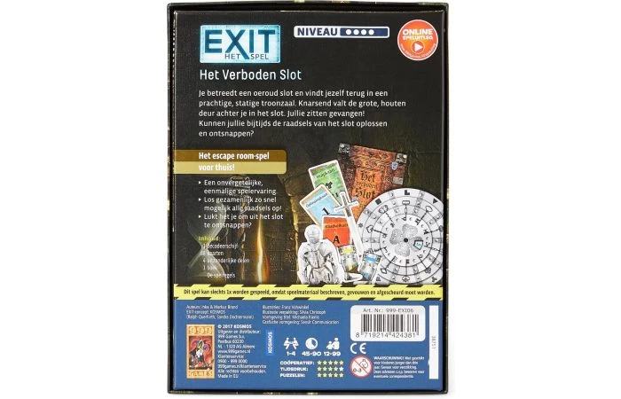 999 Games Exit - Het Verboden Slot 2 999 Games Exit - Het Verboden Slot - Afbeelding 2
