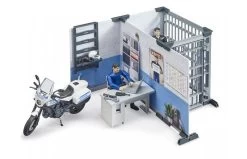 Bruder 62732 Bworld Politiebureau Met Politiemotor