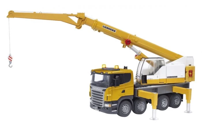 Bruder 3570 Scania Liebherr Telescoopkraan 1 Bruder 3570 Scania Liebherr Telescoopkraan