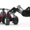 Bruder 3091 Steyr CVT 6230 Tractor Met Voorlader