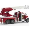 Bruder 2821 Mack Granite Brandweer Met Spuit En Sirene