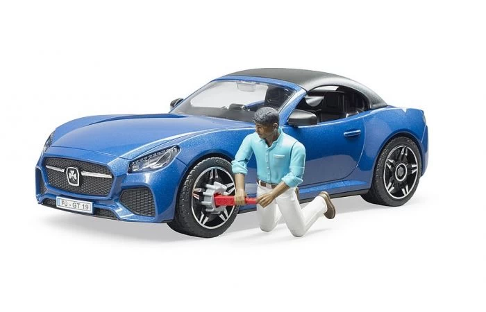 Bruder 3481 Roadster Met Chauffeur 5 Bruder 3481 Roadster Met Chauffeur - Afbeelding 5