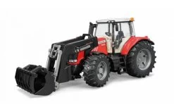 Bruder 3047 Massey Ferguson 7624 Tractor Met Voorlader