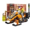 Bruder 63102 Berghut Met Snowmobil