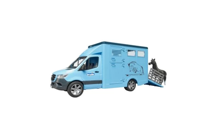 Bruder 2674 MB Sprinter Paardentransport Met 1 Paard 1 Bruder 2674 MB Sprinter Paardentransport Met 1 Paard