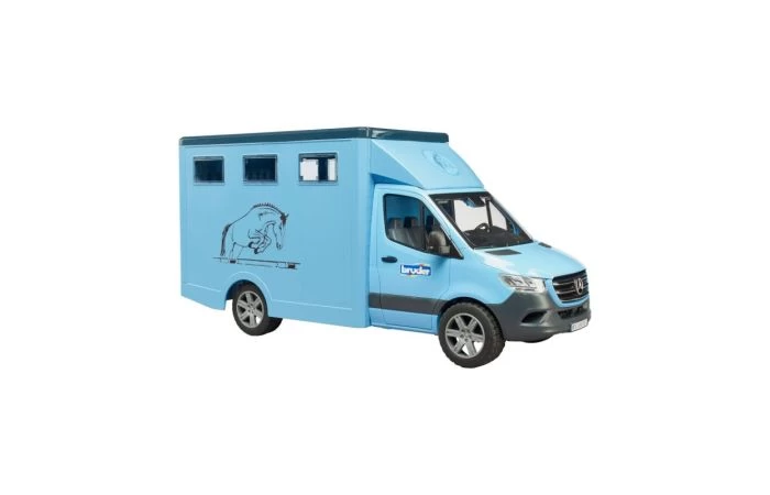 Bruder 2674 MB Sprinter Paardentransport Met 1 Paard 2 Bruder 2674 MB Sprinter Paardentransport Met 1 Paard - Afbeelding 2