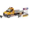 Bruder 2677 Mercedes-Benz Sprinter Wegenbouw Auto