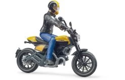 Bruder 63053 Scrambler Ducati Full Throttle Met Chauffeur -Bruder Winkel bruder bworld ducati scrambler met rijder 63053 2
