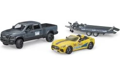 Bruder 2504 RAM 2500 Auto Met Lader -Bruder Winkel bruder ram 2500 power wagon met roadster racing team 02504 3